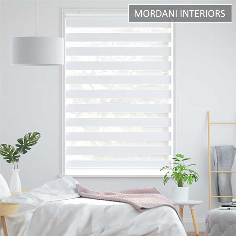 White Silk Dual Shade Blind